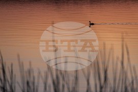 Бургас - привечер над Мандренско езеро