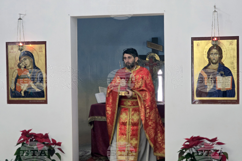 Гърция - Атина - българска църква - Света литургия