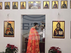 Гърция - Атина - българска църква - Света литургия