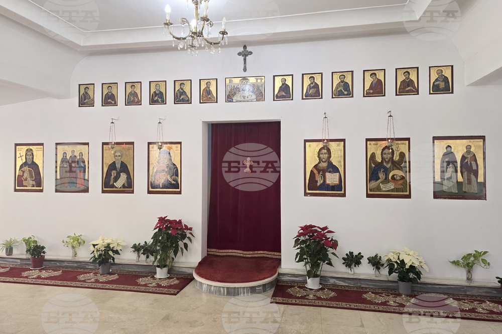 Гърция - Атина - българска църква - Света литургия