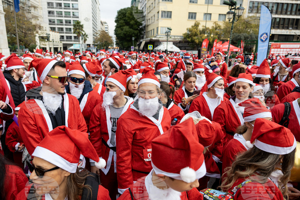 Greece Santa Run