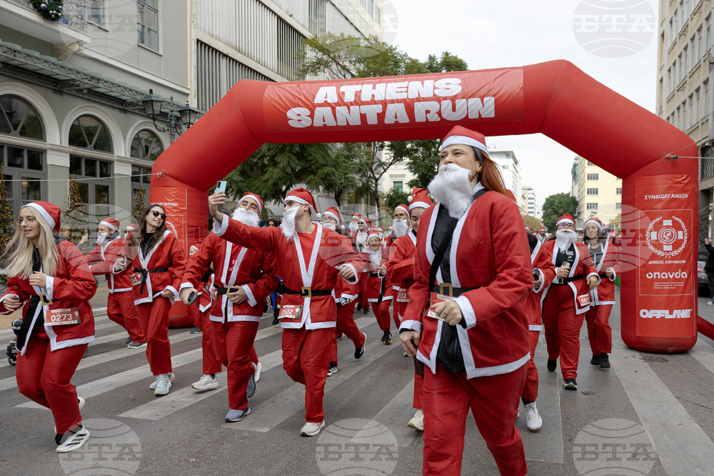 Greece Santa Run