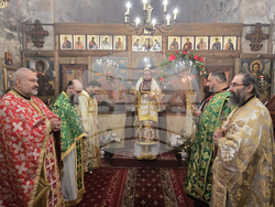 Видин - старинен храм „Св. Петка“ - митрополит Пахомий - литургия