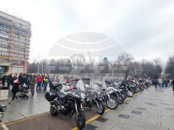 Стара Загора - Дядо Коледа на мотор