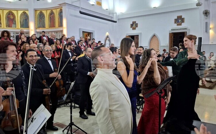 Cairo Celebration Choir Performs Bulgarian Song for Its 26th Christmas Concert