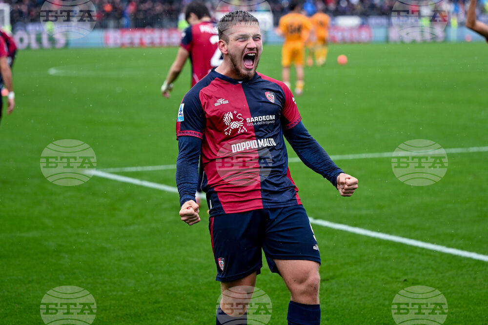 Каляри записа трета поредна победа в Серия А