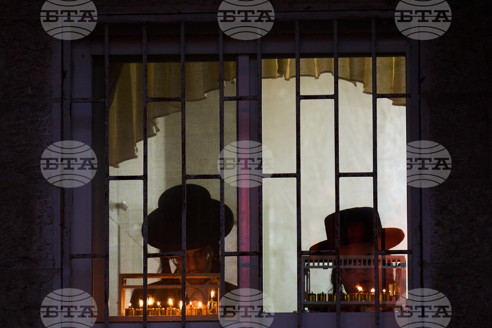 APTOPIX Israel Hanukkah