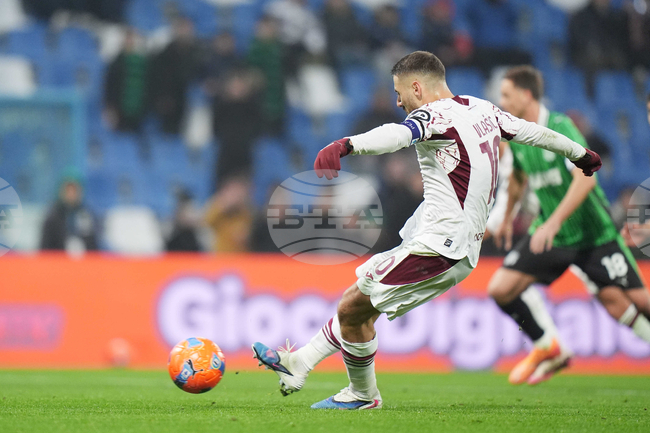 Гол от дузпа донесе минимална победа на Торино над Сасуоло