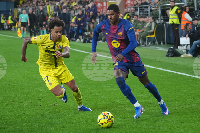 Барселона взе три точки на негостоприемния стадион на Виляреал и ще посрещне полусезона в Ла Лига на върха