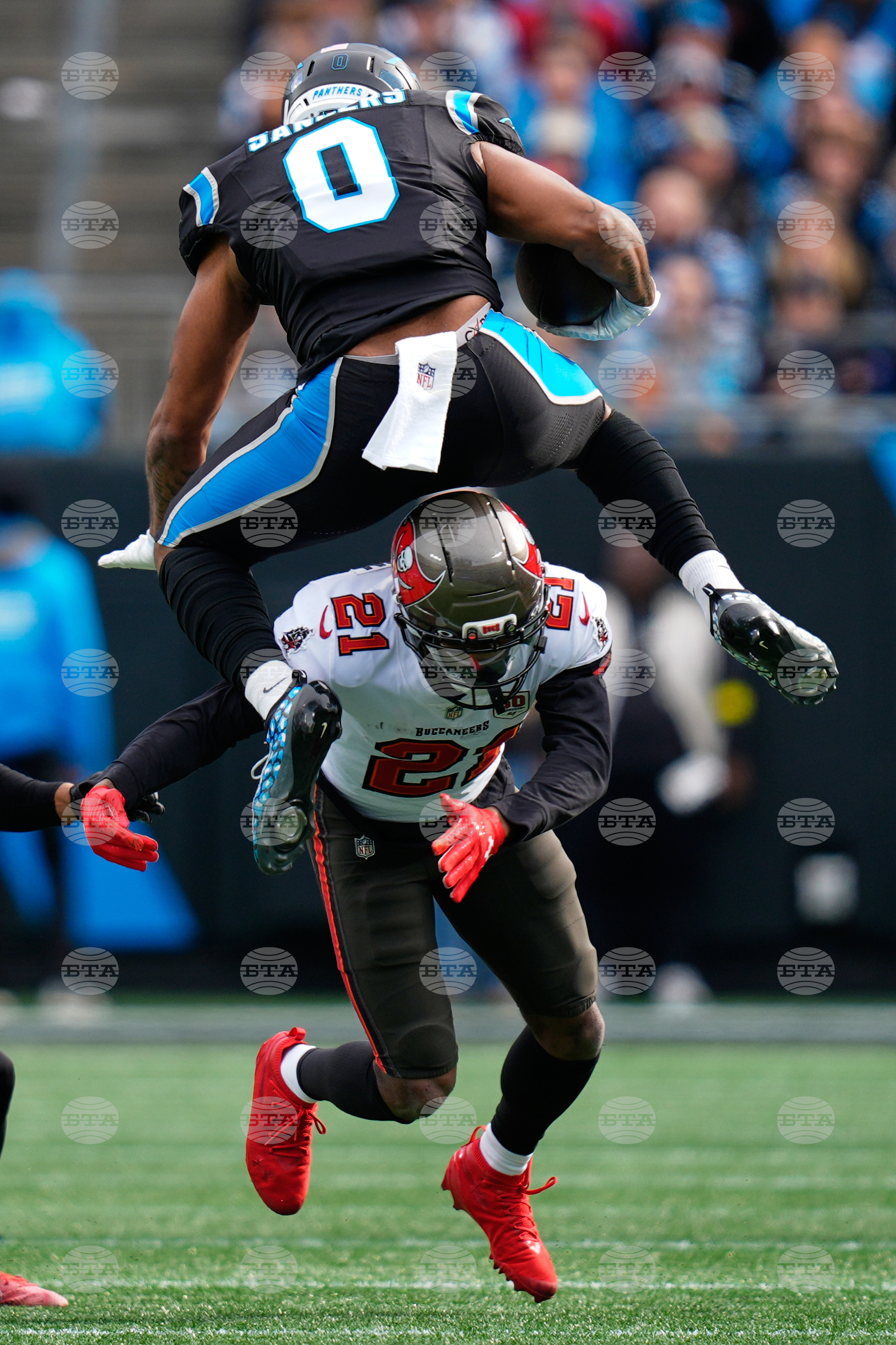 APTOPIX Buccaneers Panthers Football