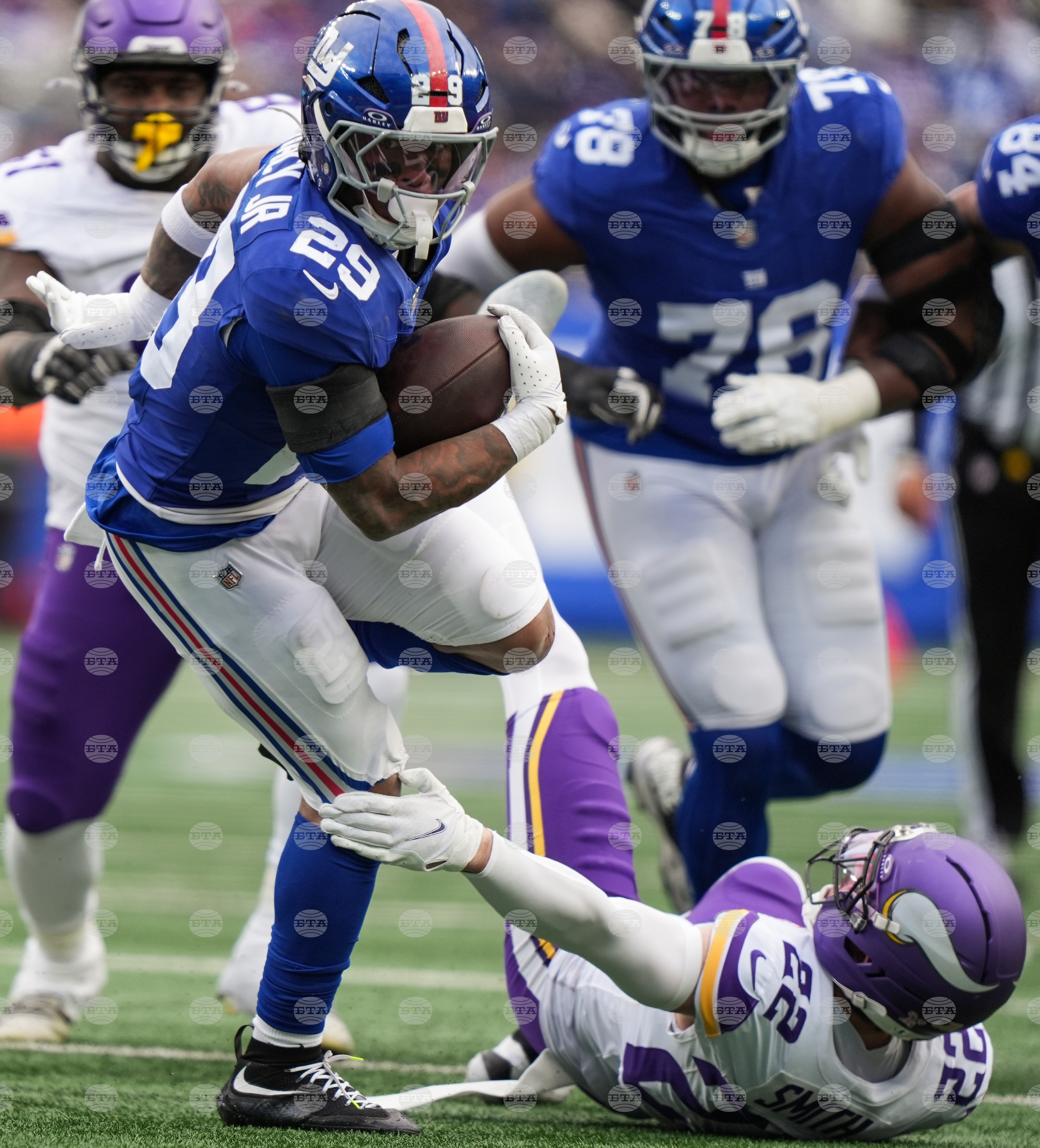 Vikings Giants Football