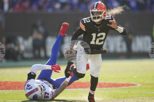 APTOPIX Bills Browns Football