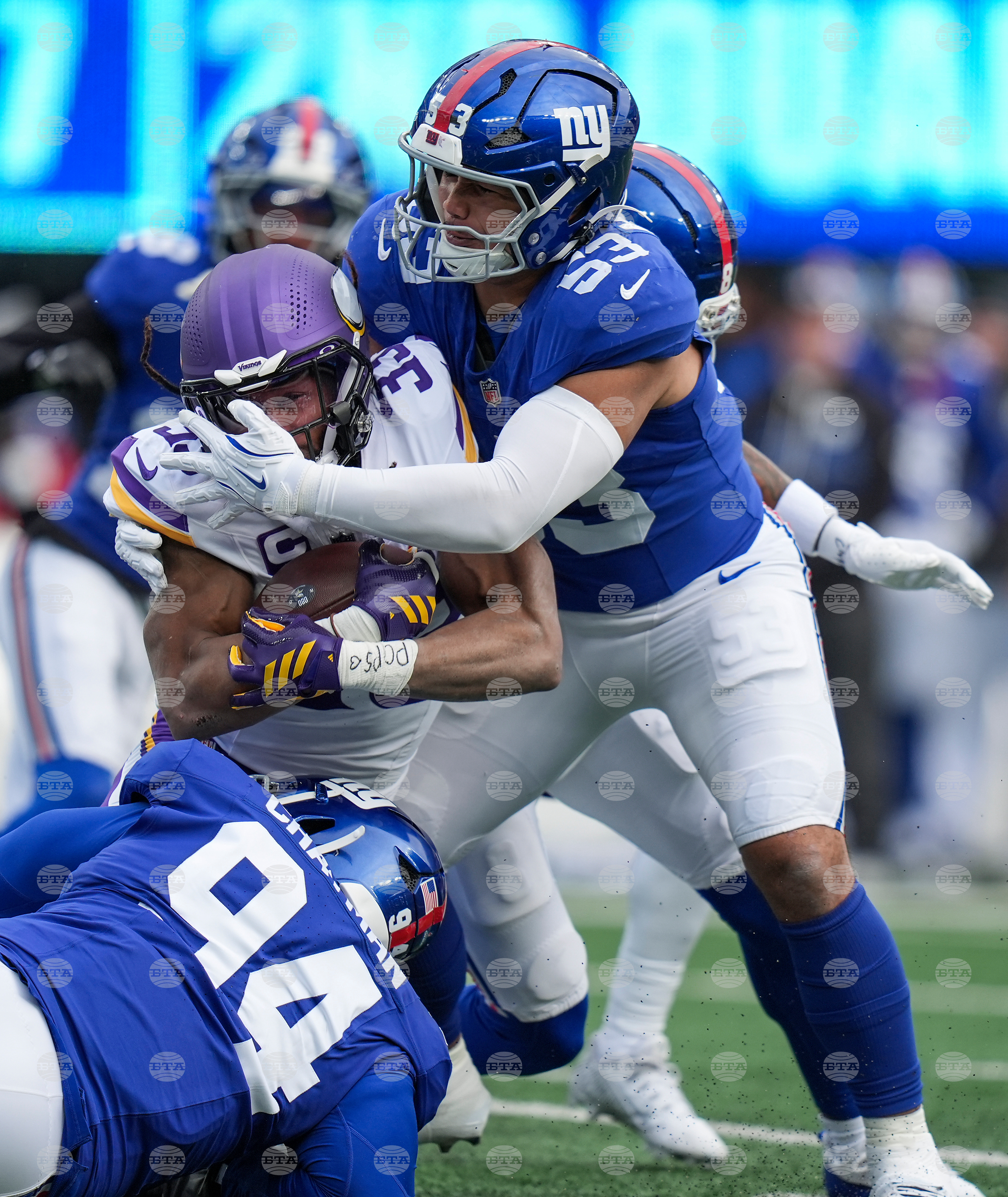 Vikings Giants Football