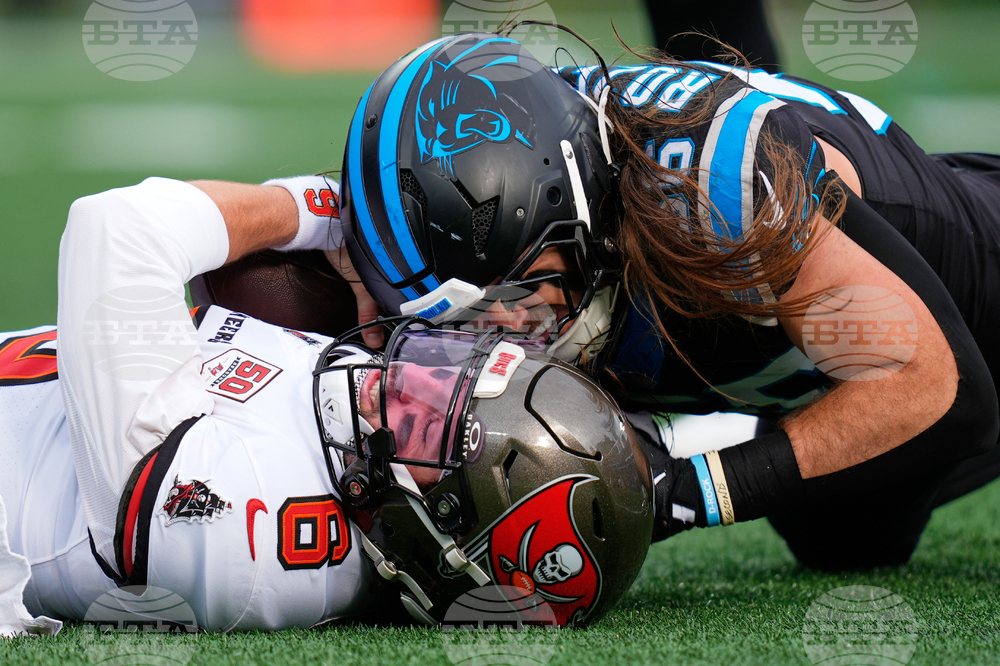 APTOPIX Buccaneers Panthers Football