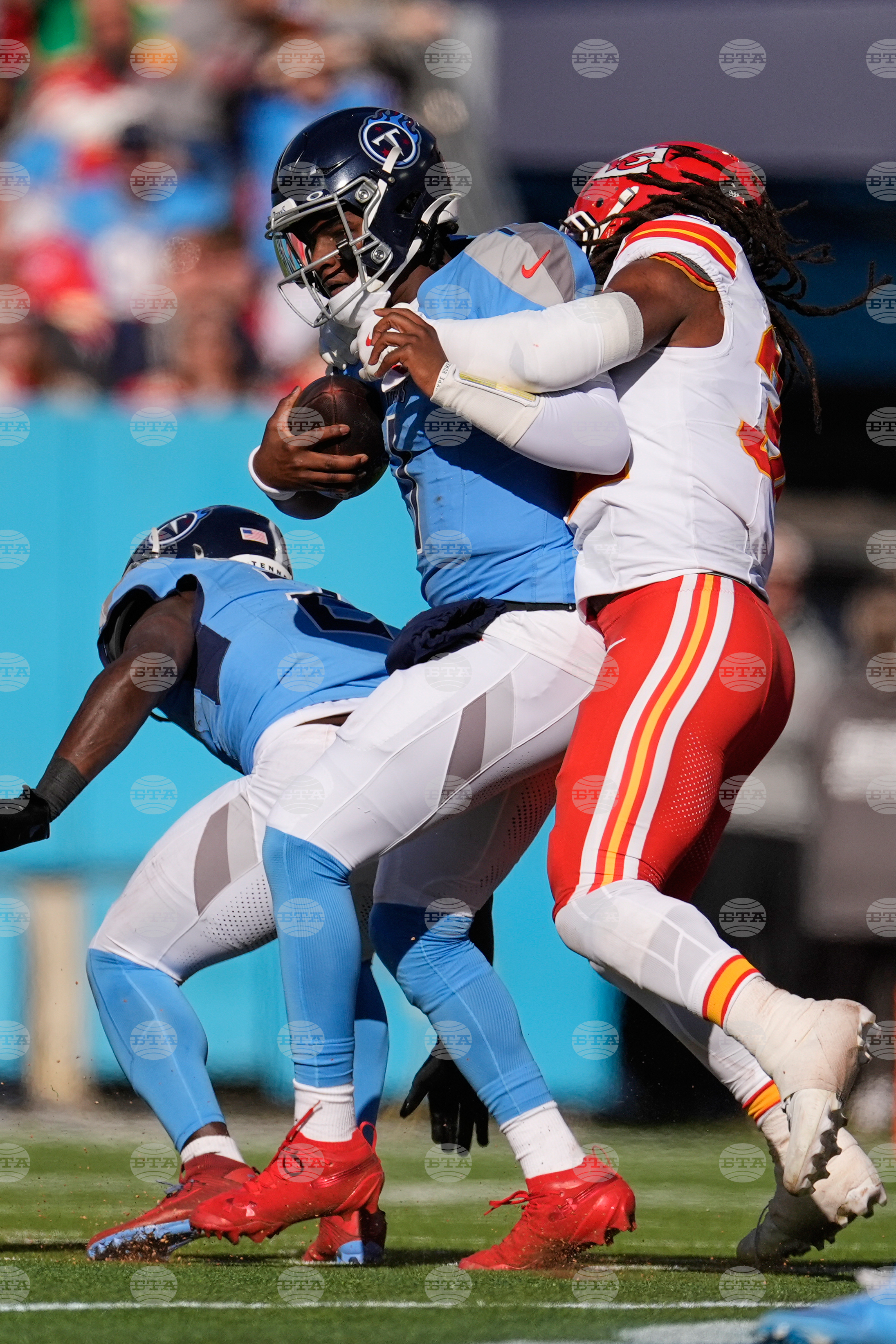 Chiefs Titans Football