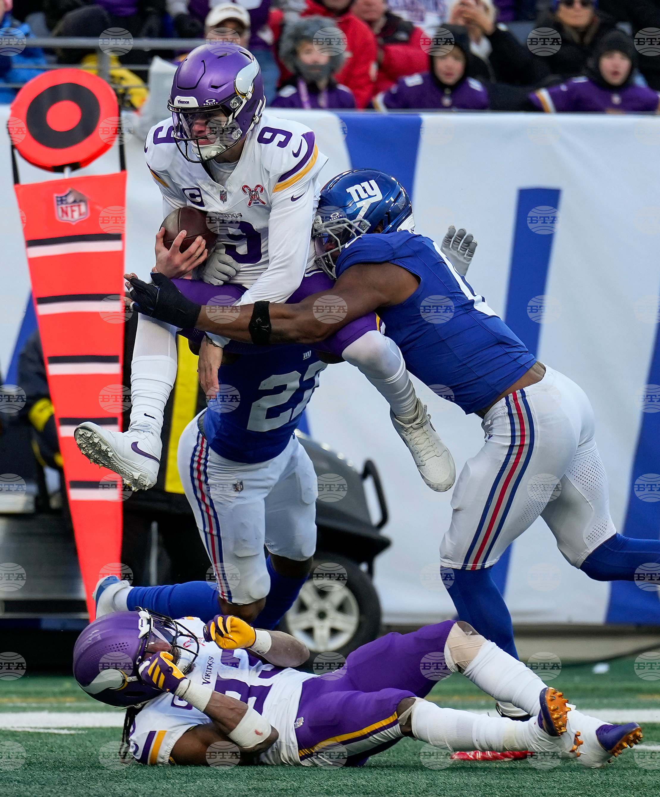 Vikings Giants Football