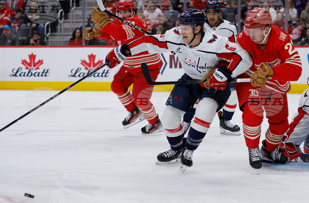 Capitals Red Wings Hockey