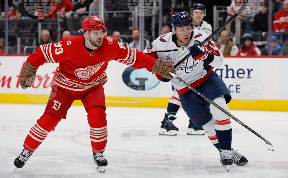 Capitals Red Wings Hockey
