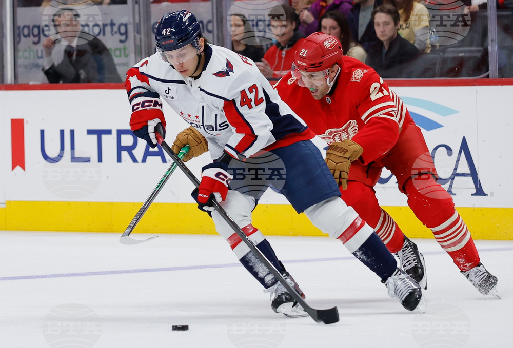 Capitals Red Wings Hockey