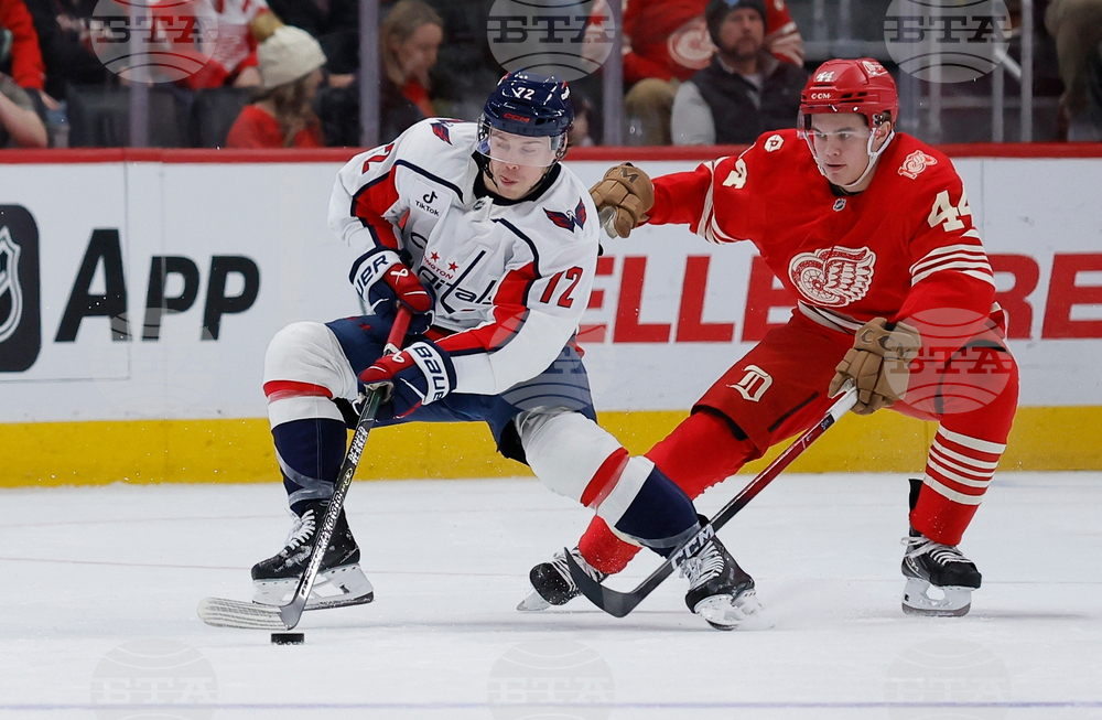 Capitals Red Wings Hockey