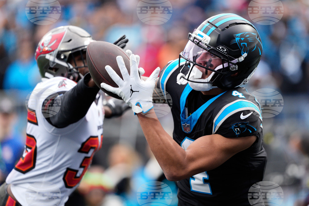 APTOPIX Buccaneers Panthers Football