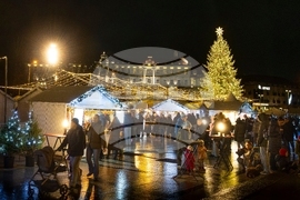 Lithuanian Christmas Holiday Lights
