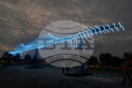 Greece Christmas Holiday Lights