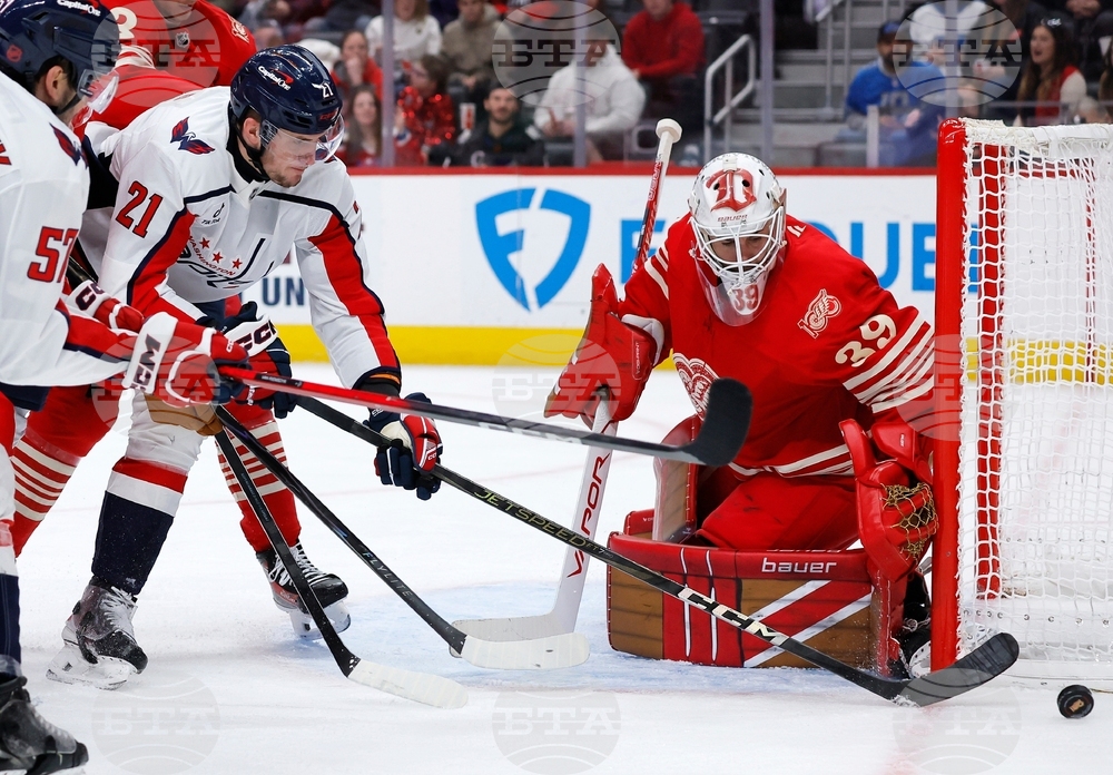 Capitals Red Wings Hockey