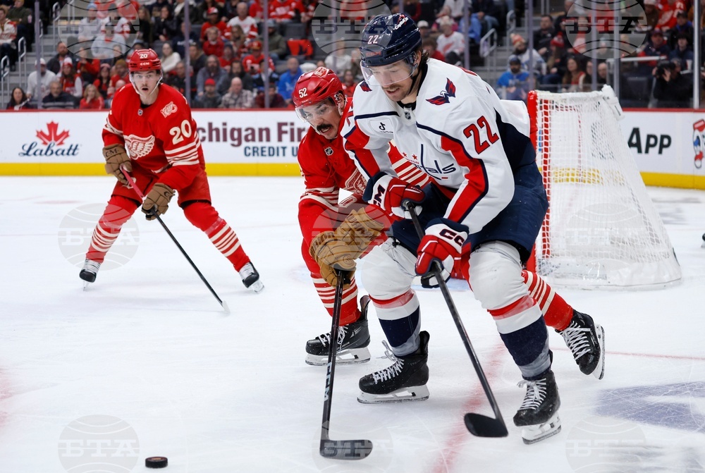 Capitals Red Wings Hockey