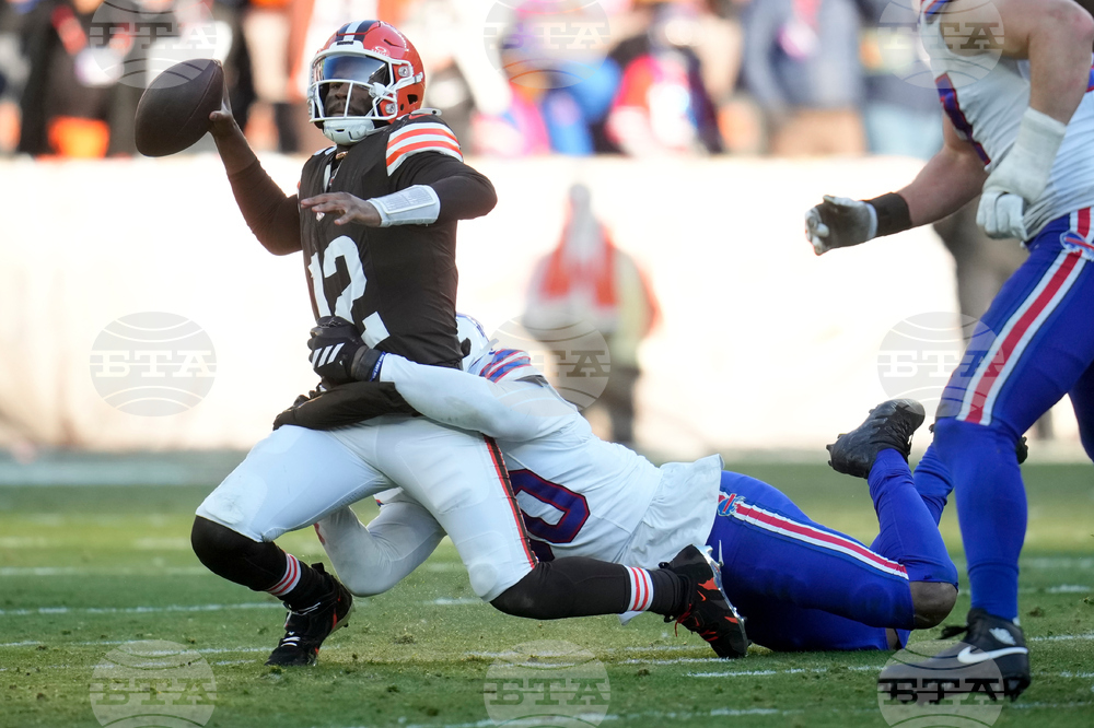 APTOPIX Bills Browns Football