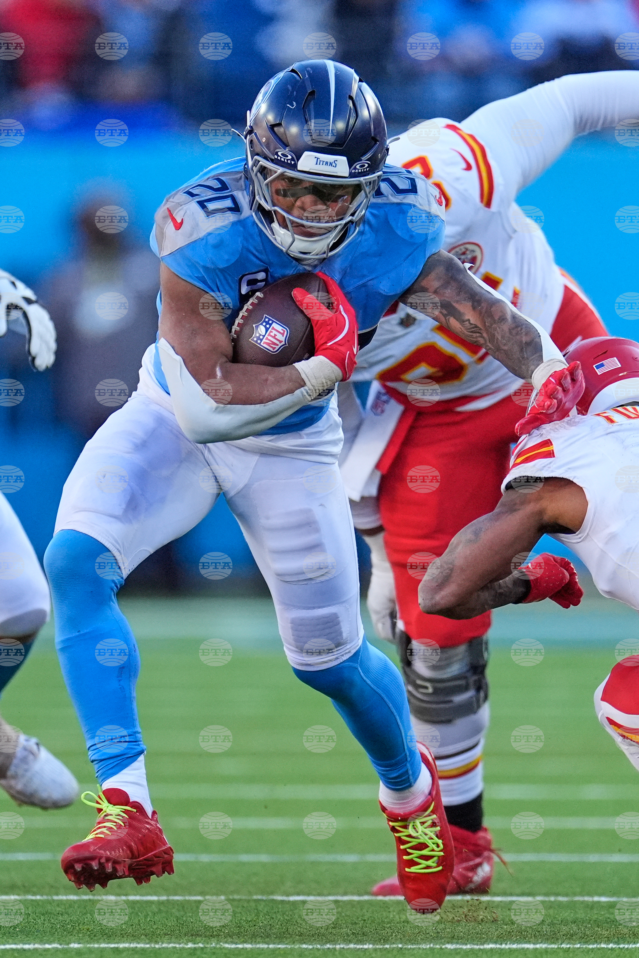 Chiefs Titans Football