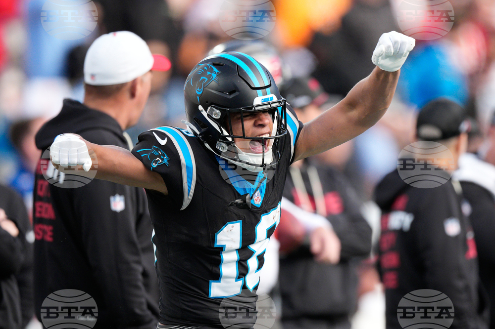 APTOPIX Buccaneers Panthers Football