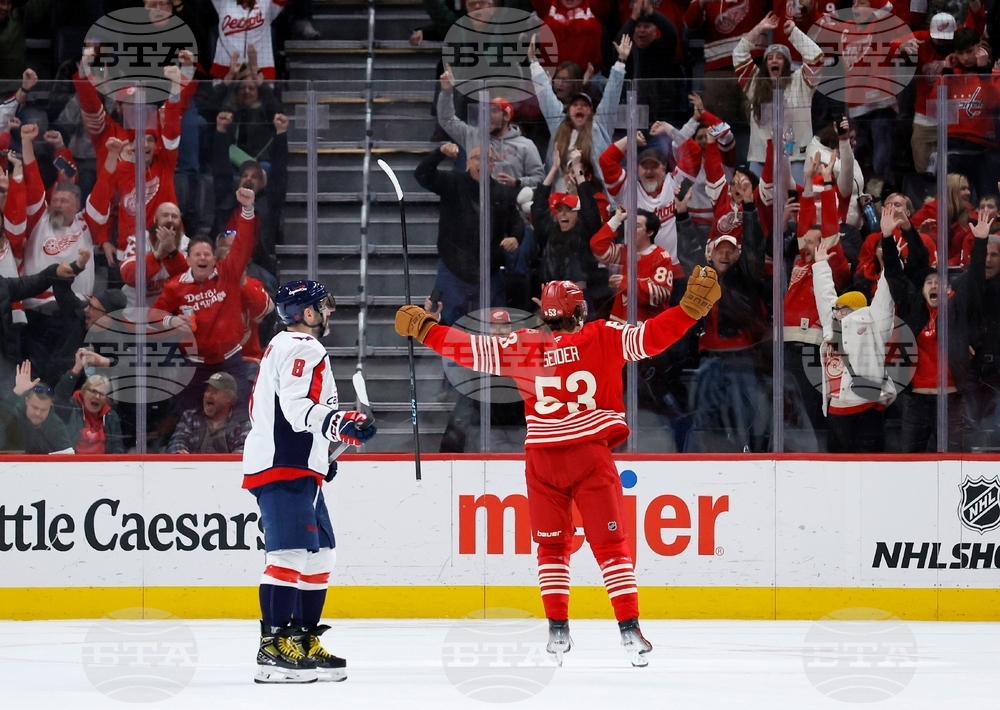 Capitals Red Wings Hockey