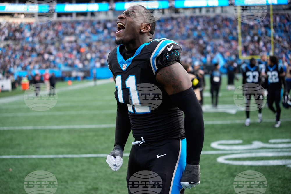 APTOPIX Buccaneers Panthers Football