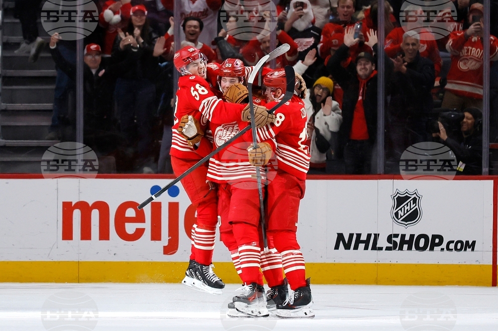 Capitals Red Wings Hockey