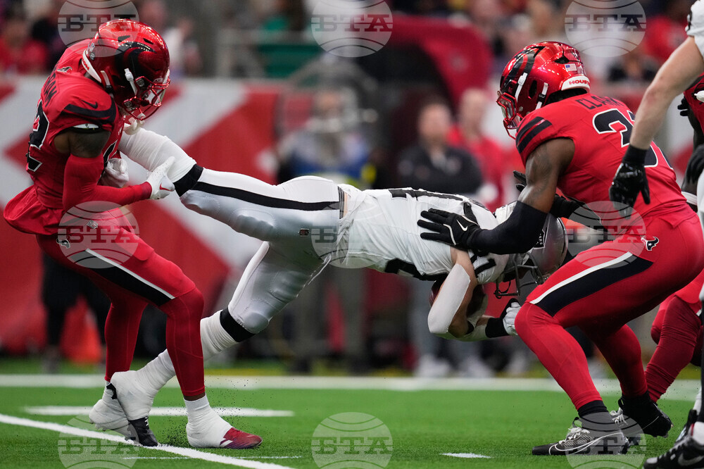 APTOPIX Raiders Texans Football