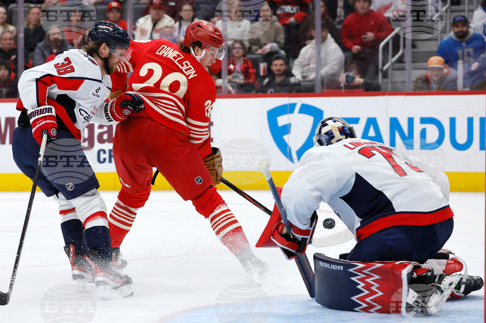 Capitals Red Wings Hockey