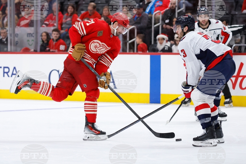 Capitals Red Wings Hockey