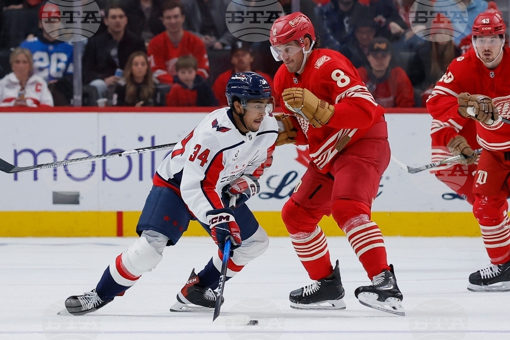 Capitals Red Wings Hockey