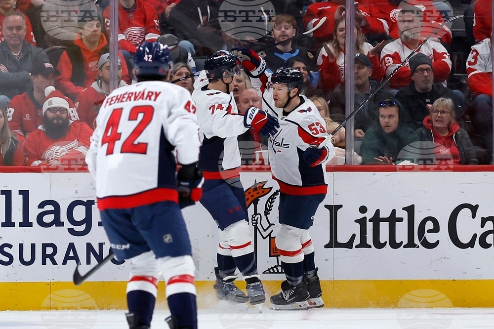 Capitals Red Wings Hockey