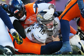 APTOPIX Jaguars Broncos Football