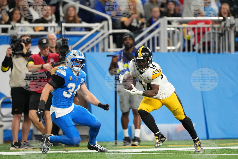 Steelers Lions Football