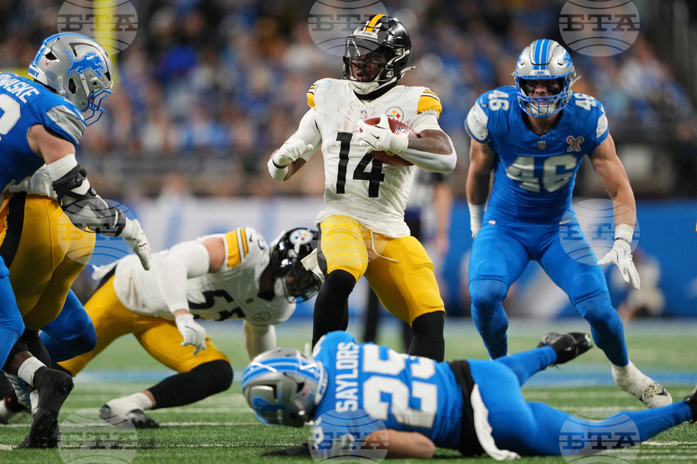 Steelers Lions Football