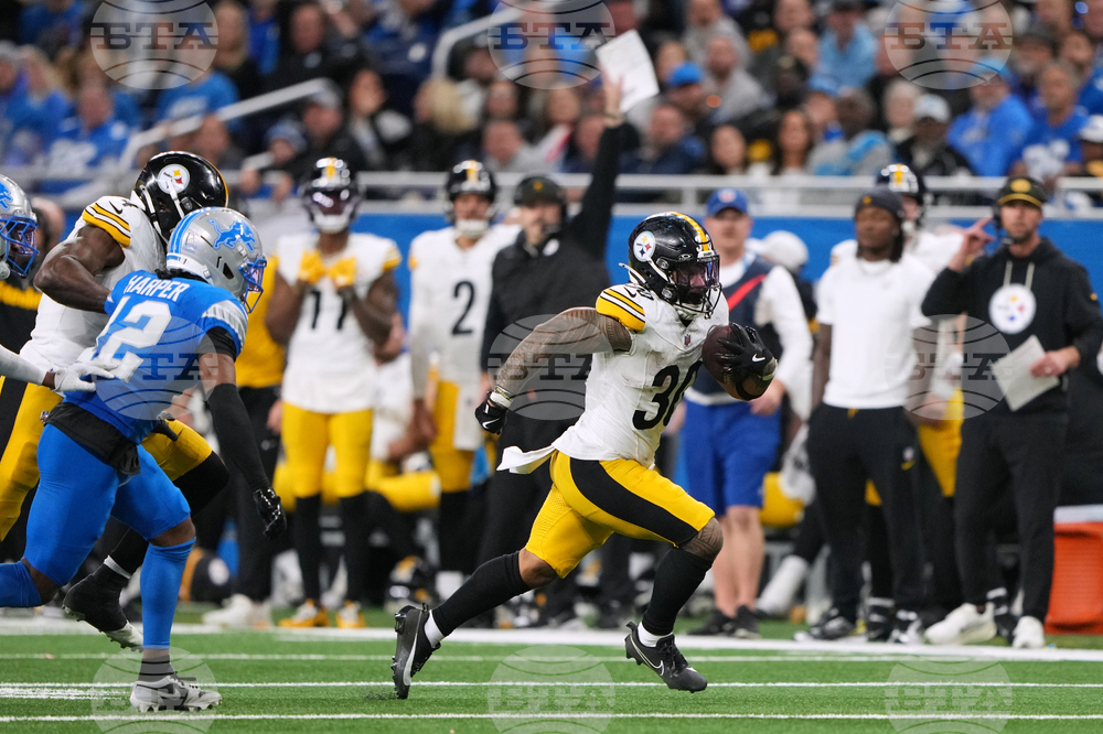 Steelers Lions Football