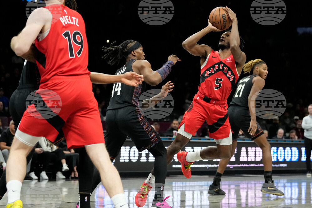 Raptors Nets Basketball