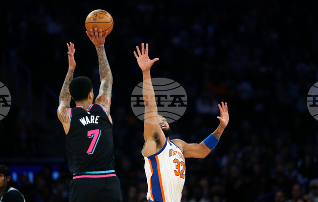 Heat Knicks Basketball