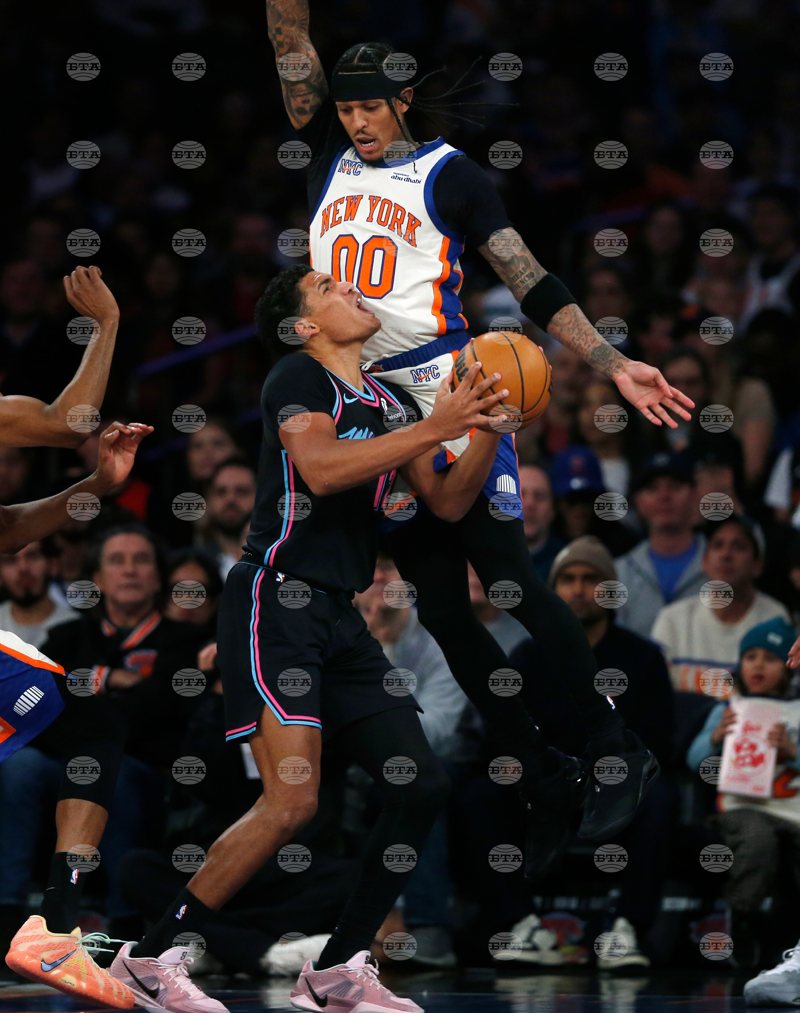 Heat Knicks Basketball