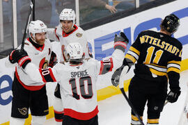 Senators Bruins Hockey
