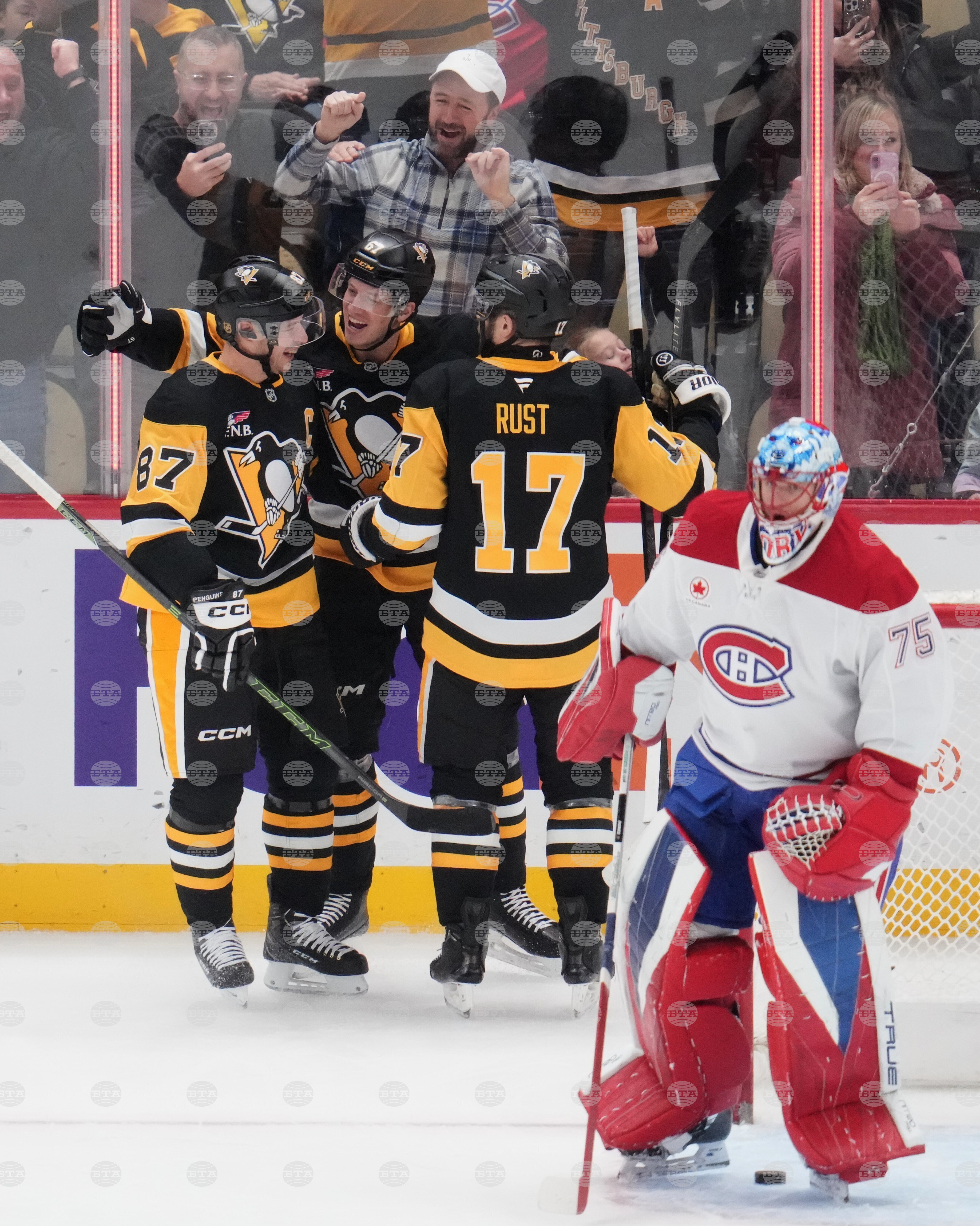 Canadiens Penguins Hockey