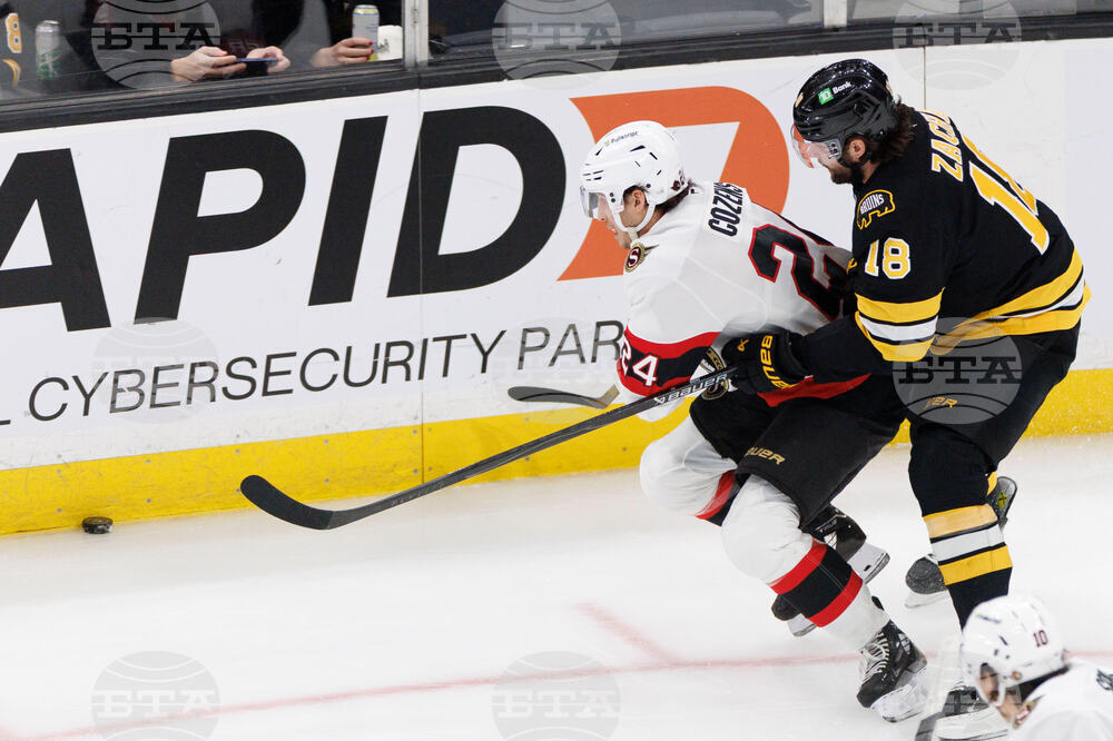 Senators Bruins Hockey